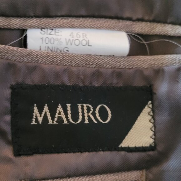 Brown Mauro 2 Piece Wool Suit - Picture 9 of 12